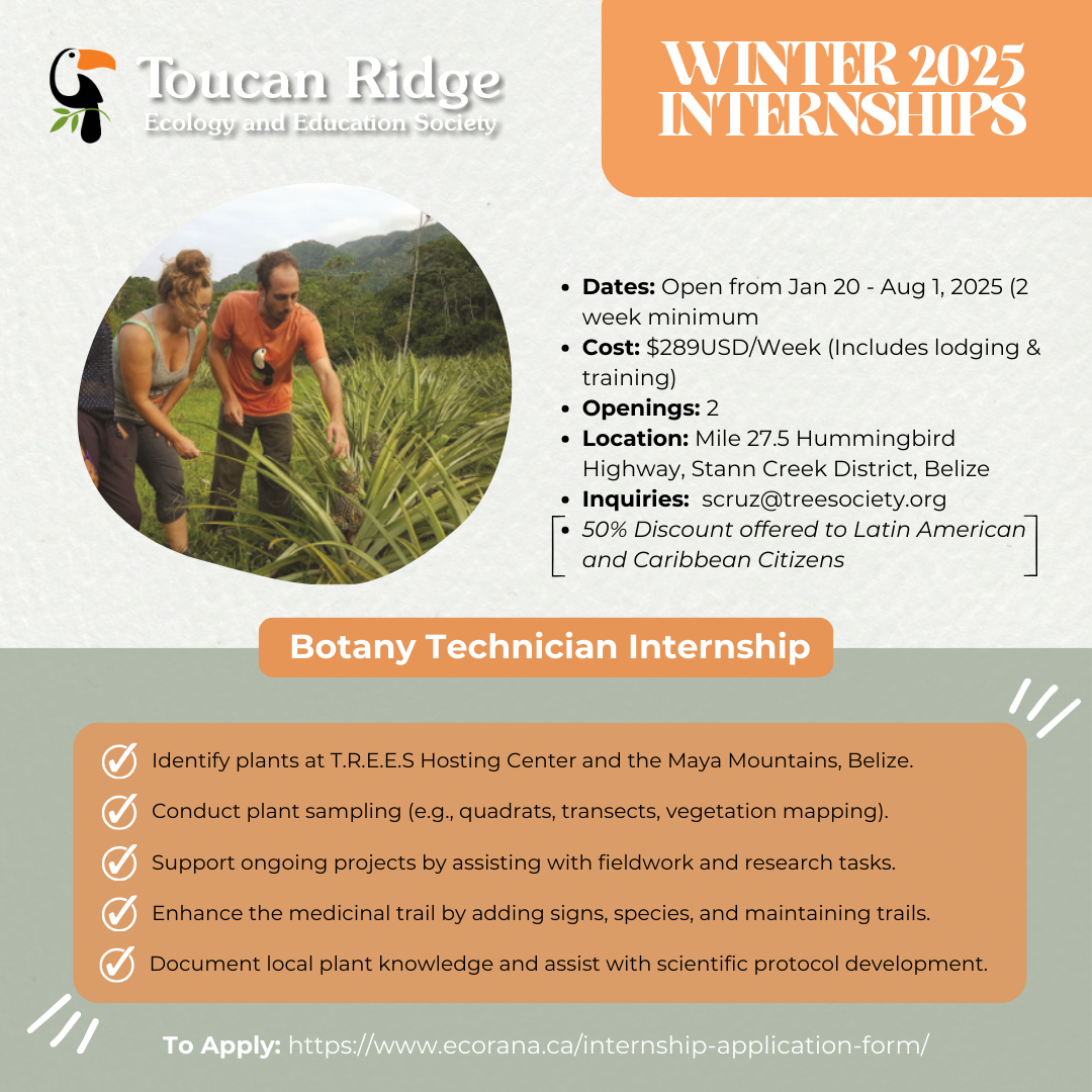 Botany Technician Internship